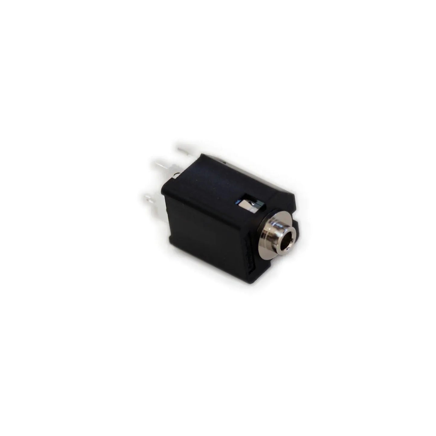 Guitar amp input jack part with metal tip on white background, TGP-Guitars premium accessory
