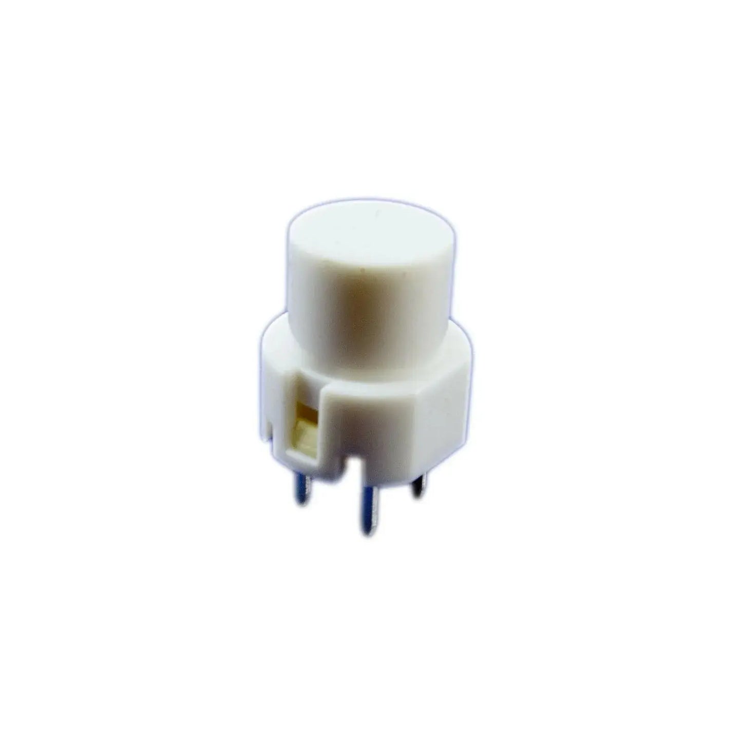 White guitar amp push button switch with metal pins, TGP-Guitars premium parts