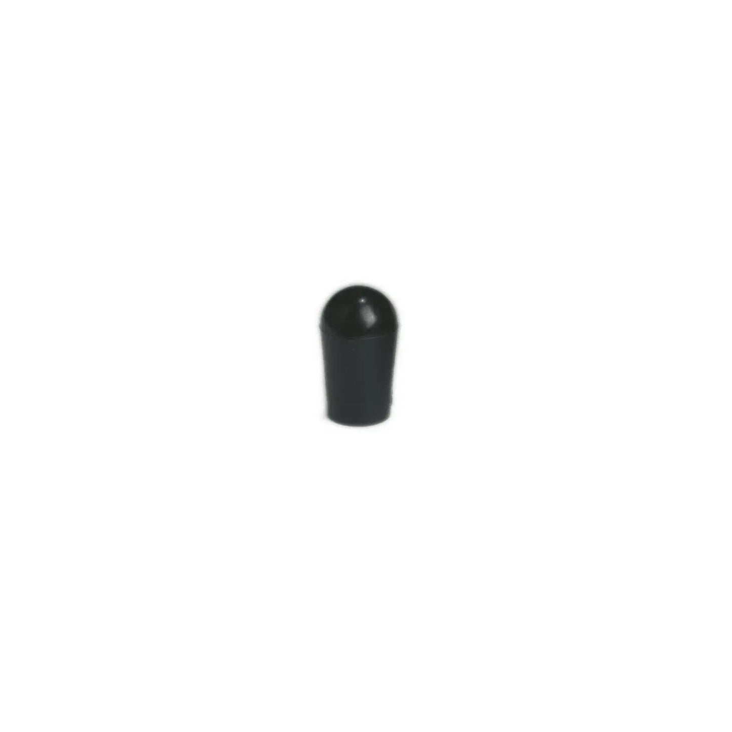 Black guitar switch tip replacement part on white background, TGP-Guitars accessory