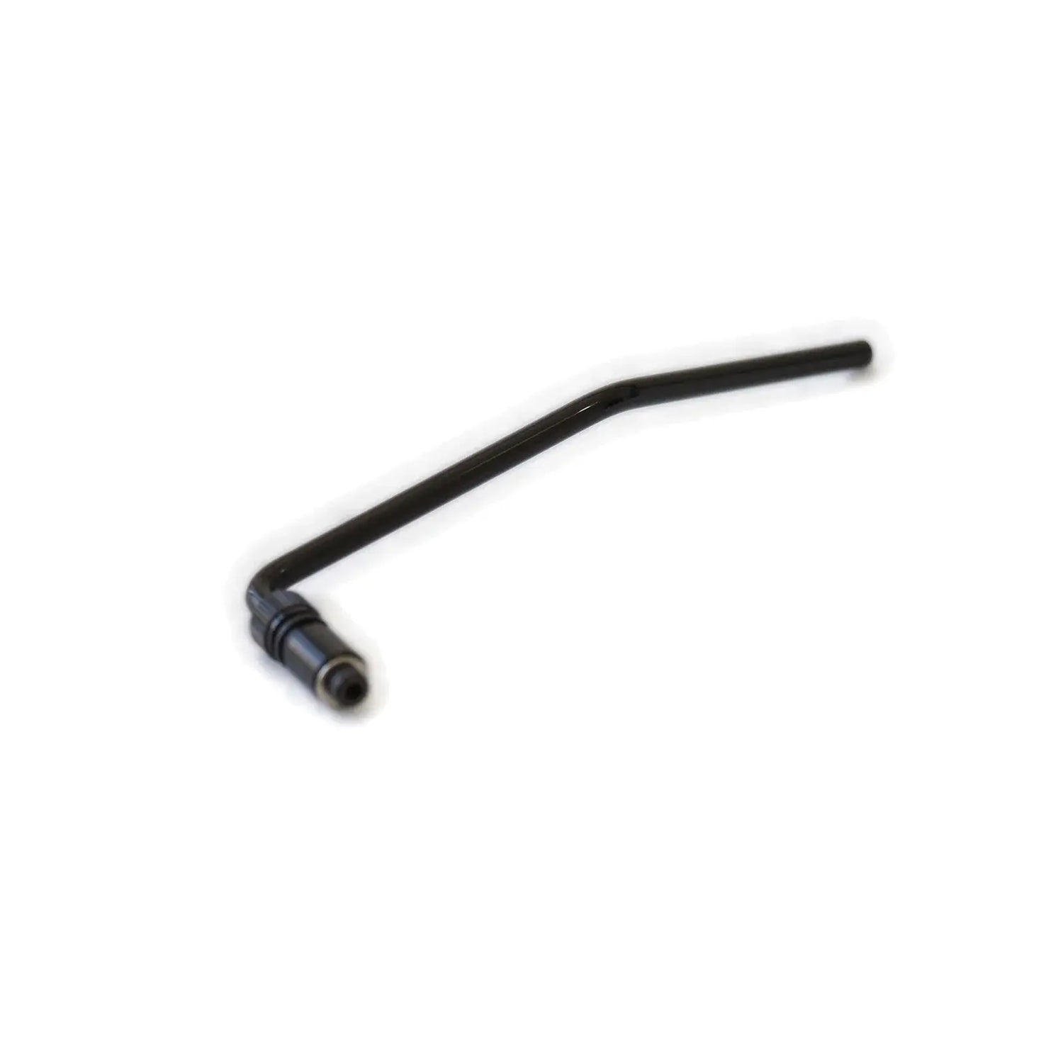 Black tremolo arm for electric guitar, premium guitar part on white background, TGP-Guitars
